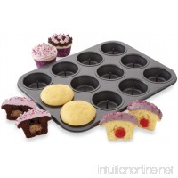Chicago Metallic (X70167) Non-Stick 12 Cup Surprise Cupcake or Muffin Pan - B00570C0A6